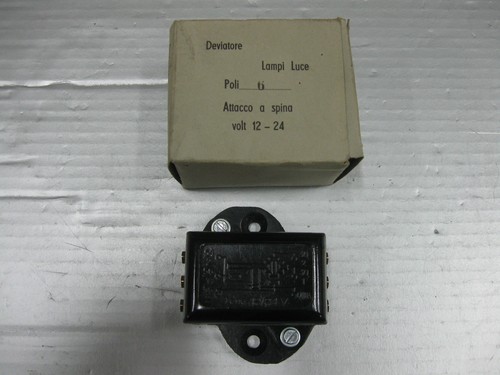 Deviatore luci volt - 12,