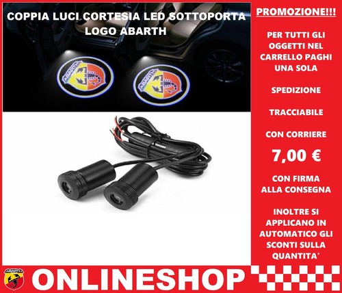Coppia luci led - led, cortesia